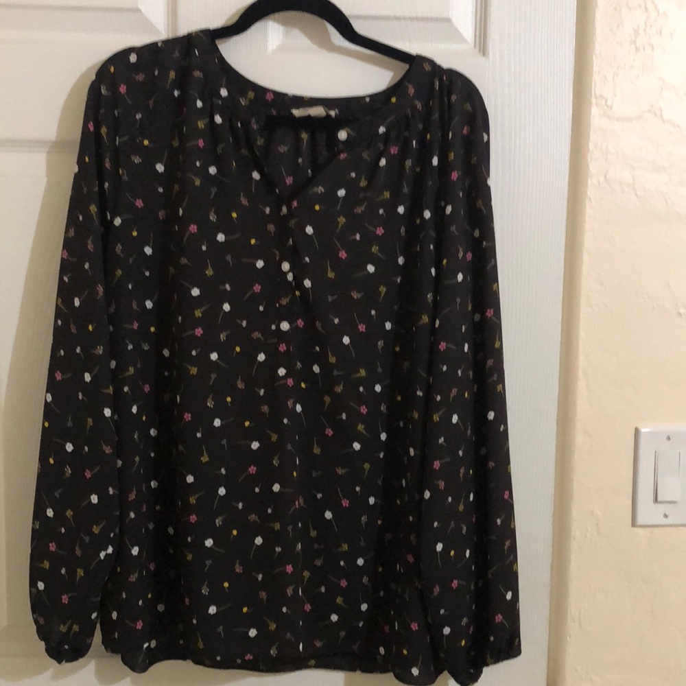 Loft long sleeve blouse